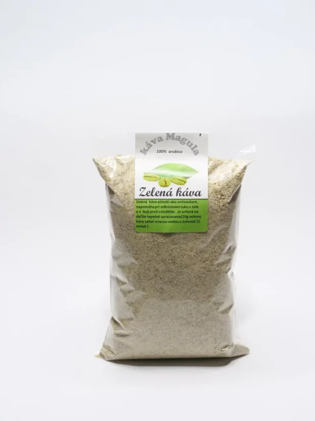 Brazília - zelená káva mletá - Balenie: 200g.