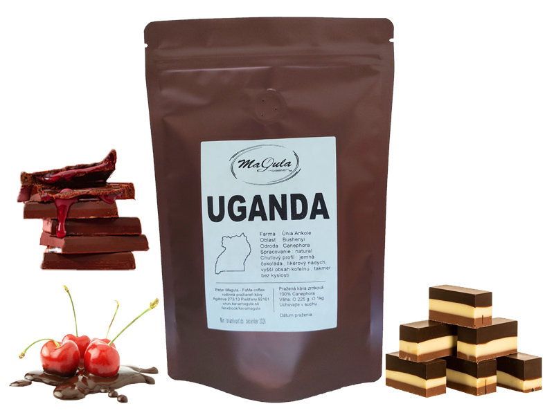 Uganda - Balenie: 225 g.