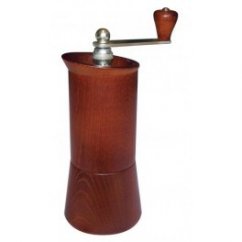 Ručný mlynček na kávu - drevo
