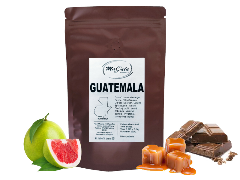 Guatemala Huehuetenango - Balenie: 225 g.