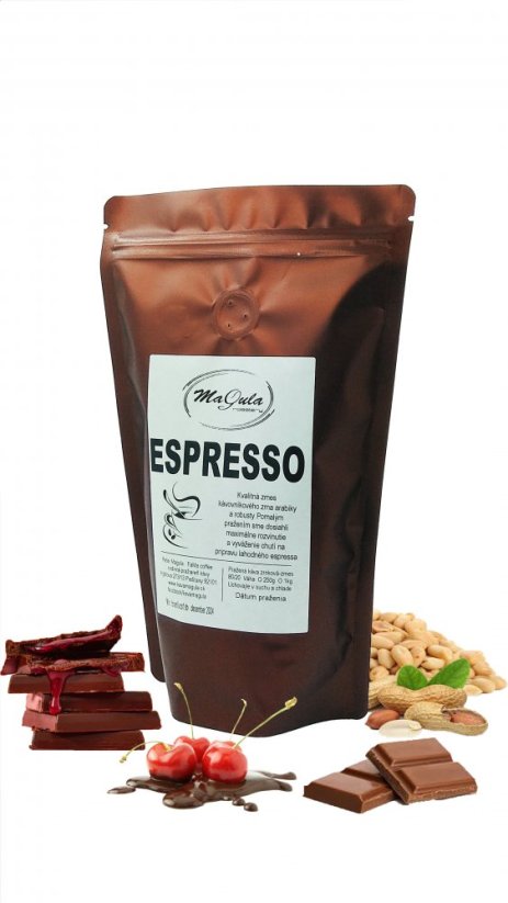 Espresso - zmes 80/20 - Balenie: 250 g.